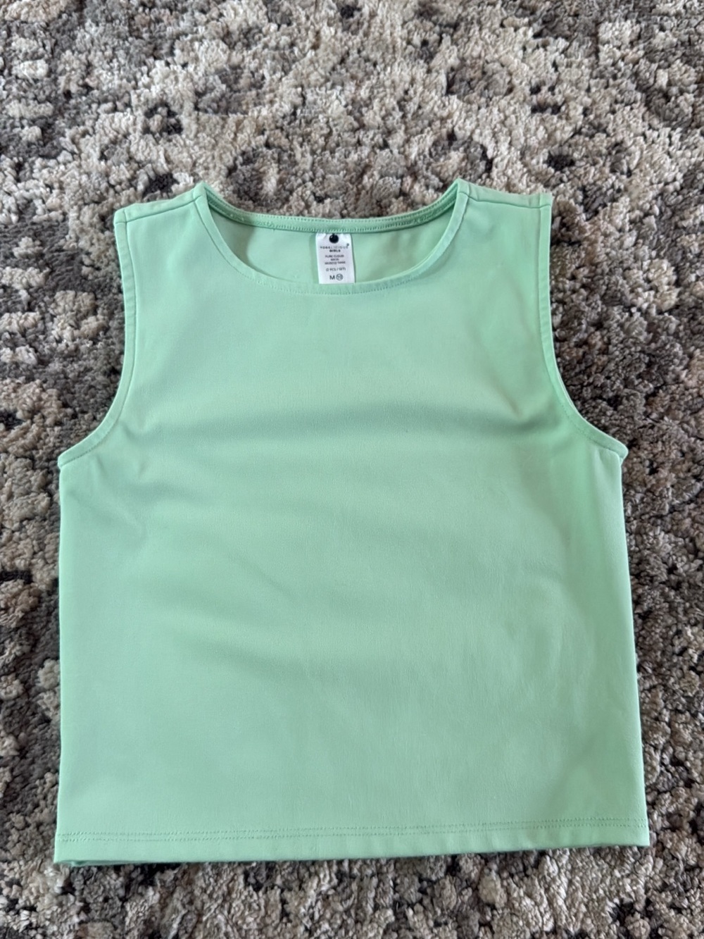 Yogalicious Kids Mint Tank Top - Light Green